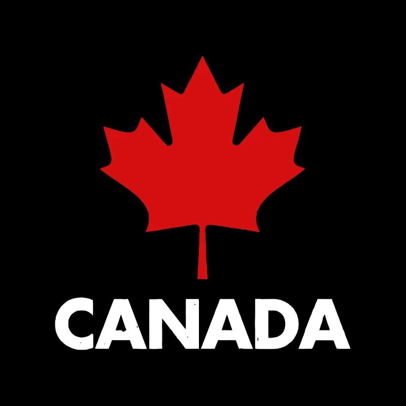 Red Maple Leaf Canada Emblem Tee