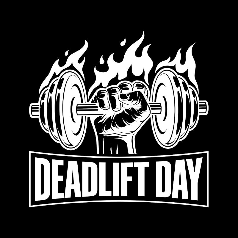 Powerlifting Bodybuilder Deadlift Day