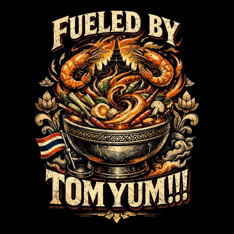 La fierté thaïlandaise thaïlandaise alimentée par Tom Yum