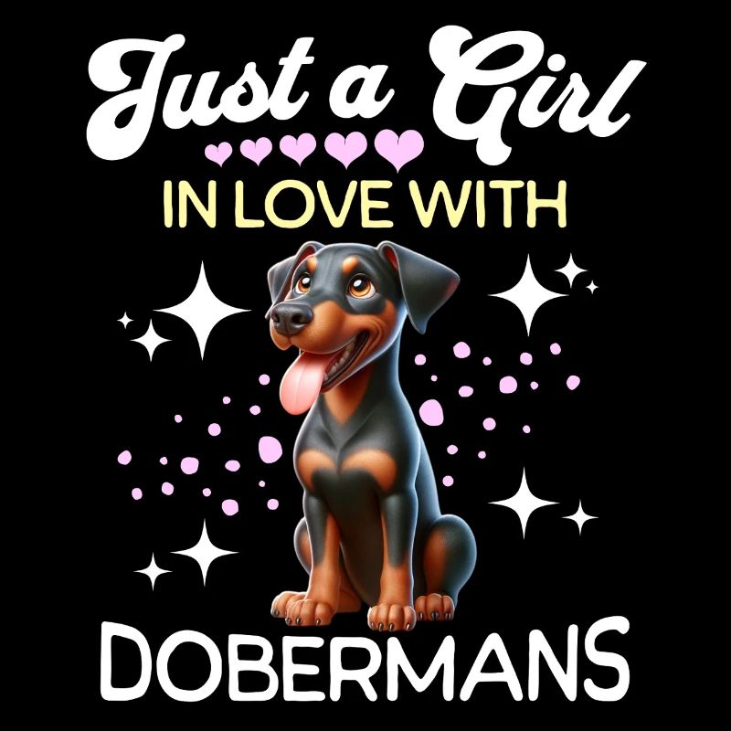 Fille Doberman