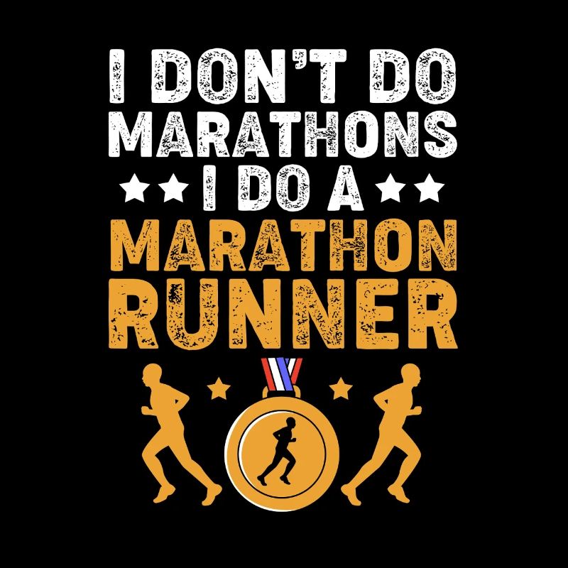Marathonläufer Halbmarathon Marathon
