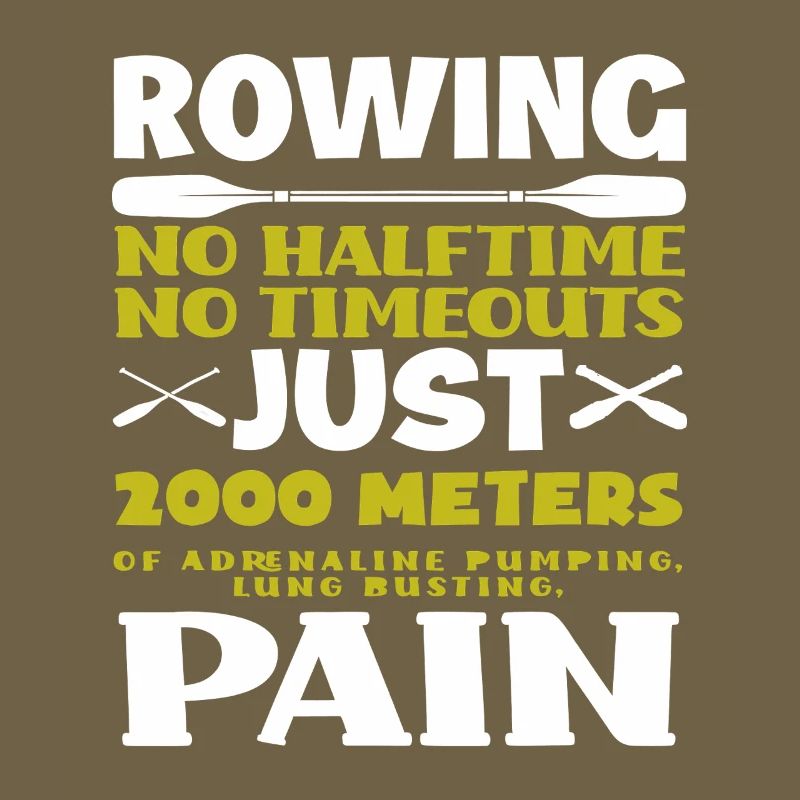 Aviron 2000 m Douleur