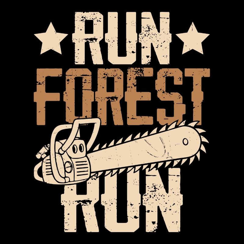 Sentier forestier Tronçonneuse Course vintage Course forestière
