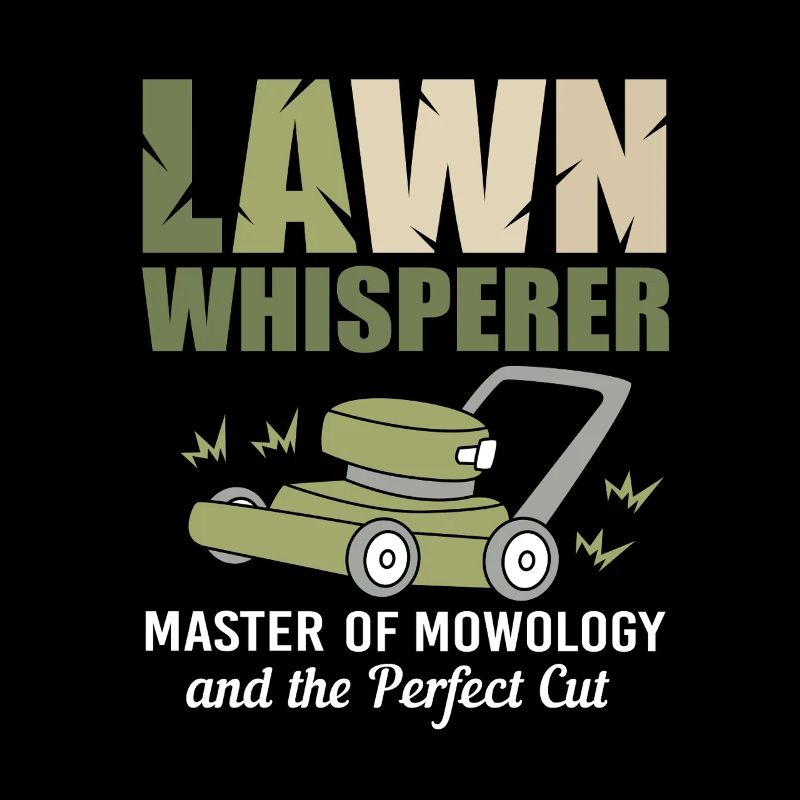 Lawn mower lawn (meadow)