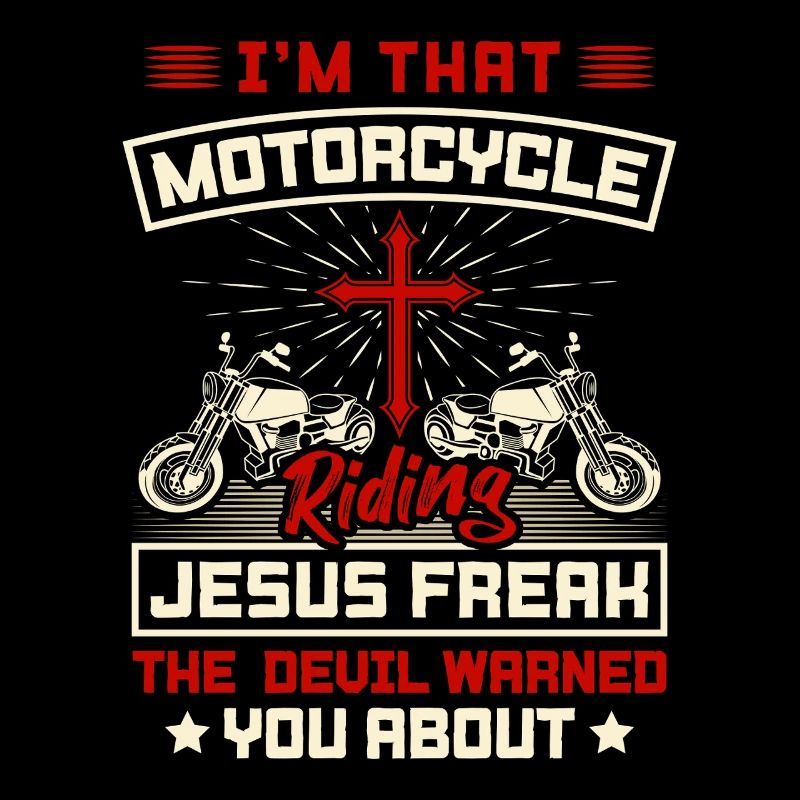 Christian Biker Jesus Freak Motorcycle Design