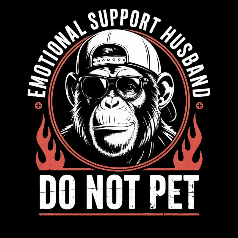 Singe de soutien émotionnel à ne pas caresser