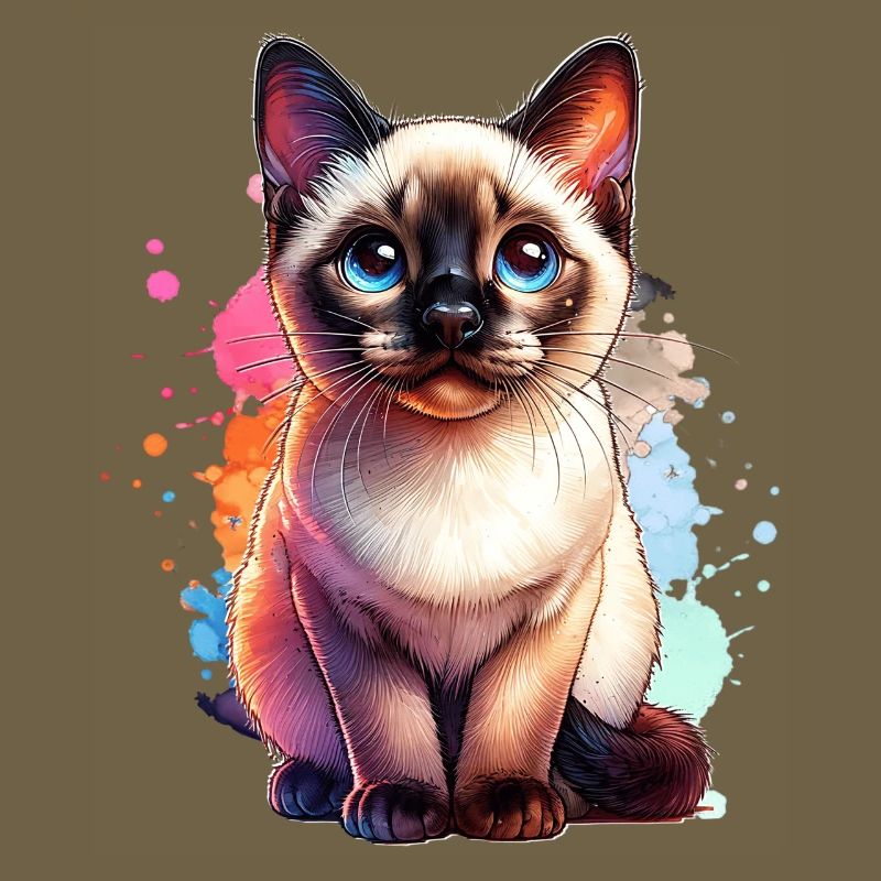 Siamkatze Geschenk