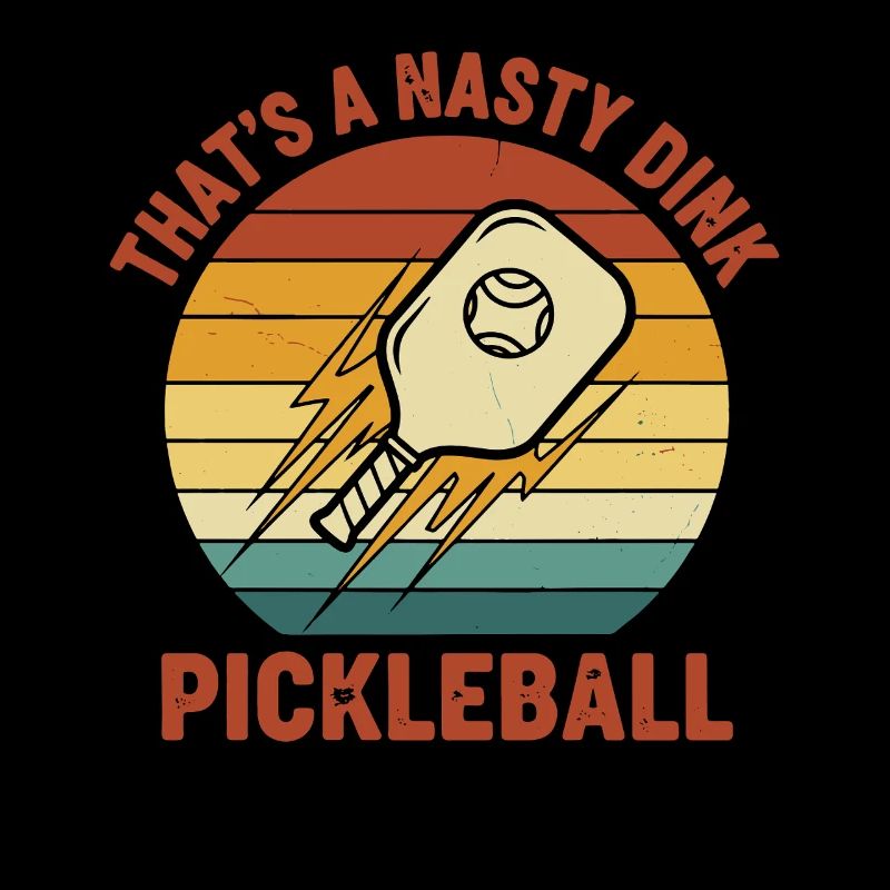 Pickleball C’est un amour drôle de Dink Méchant