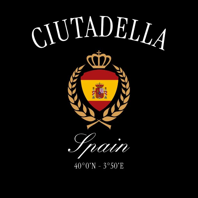 Ciutadella Menorca Spanien Wappen – Reise Souvenir