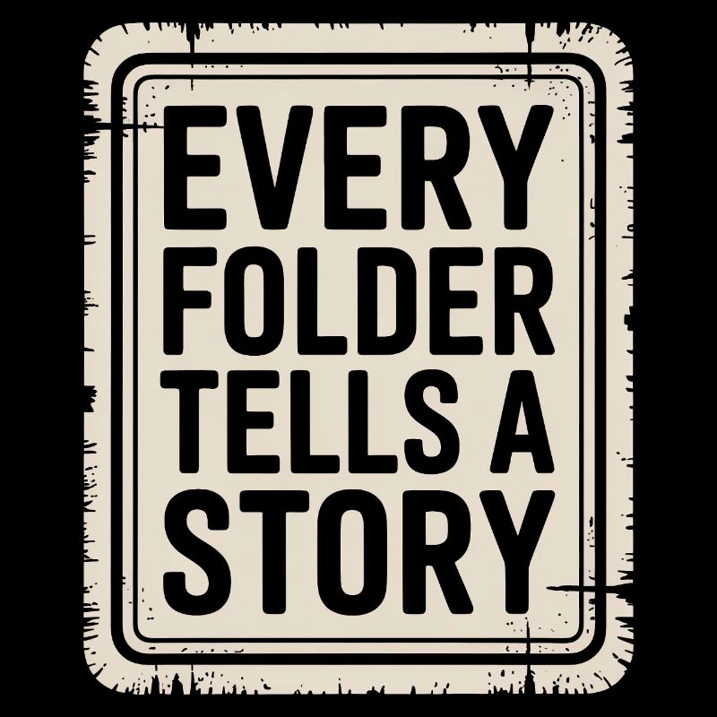 Every Folder Tells a Story