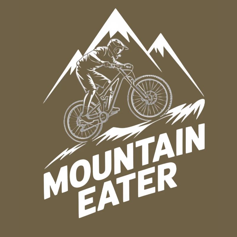VTT, Descente, Action du cyclisme