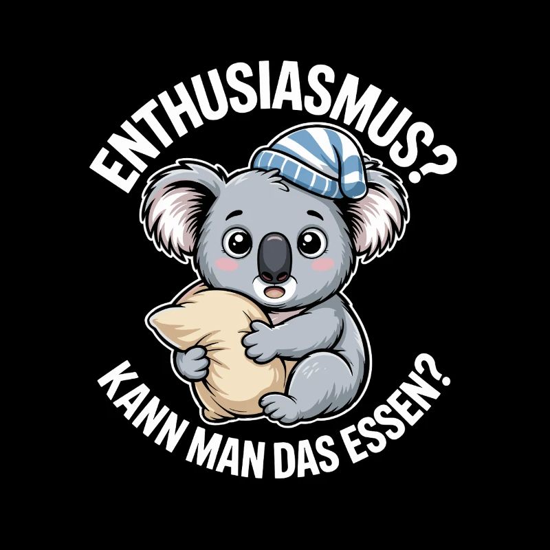 Enthusiasm you can eat tired koala