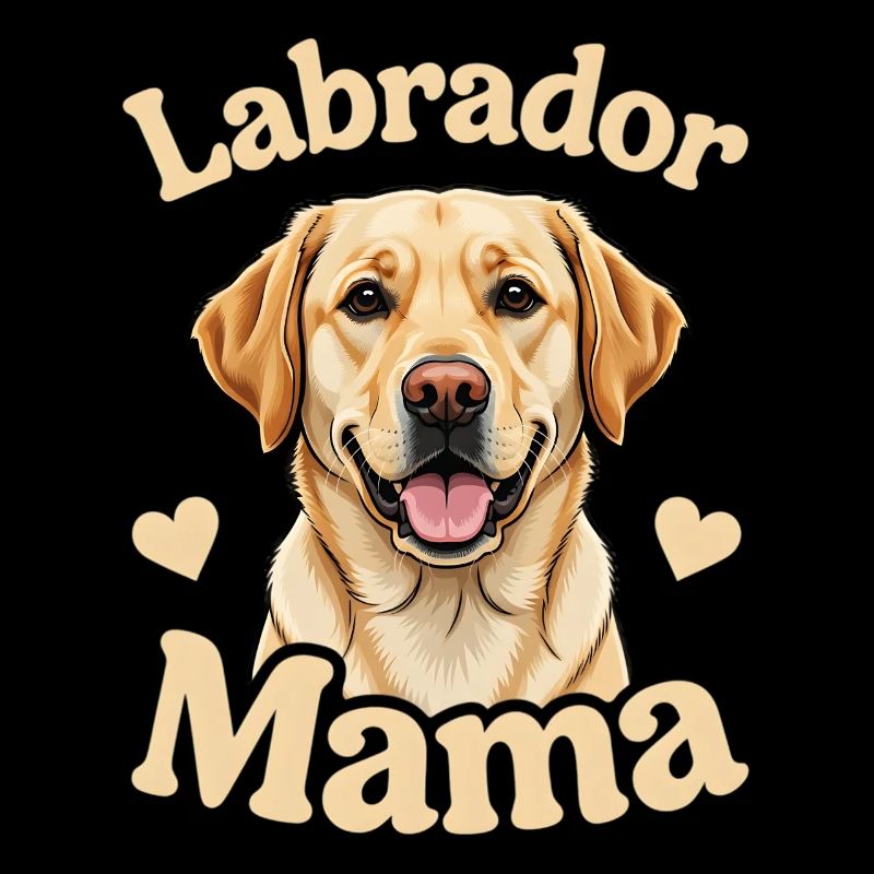Labrador Mama Motiv Hundebesitzer Hunde