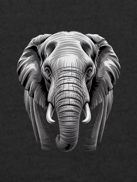 Elefantenkopf Elefant