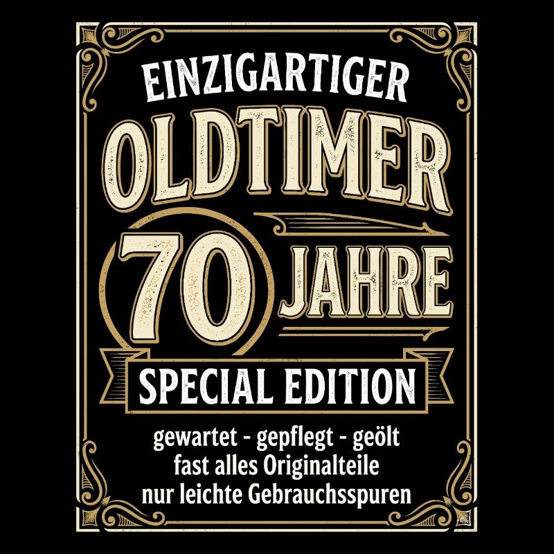Einzigartiger Oldtimer 70 Jahre Special Edition