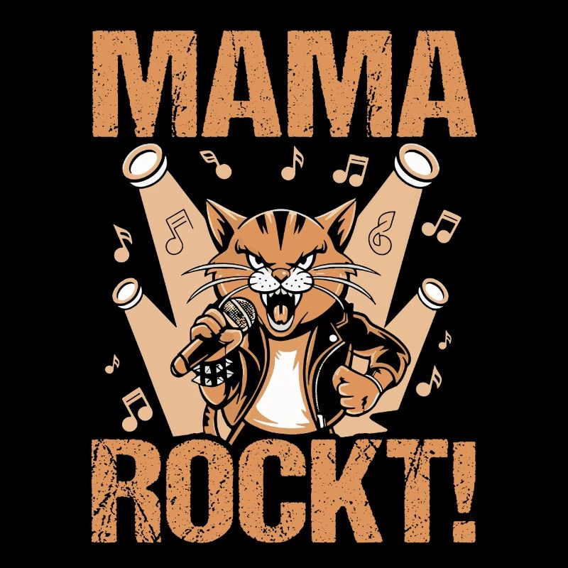 Maman Chat Maman Rocker Cool