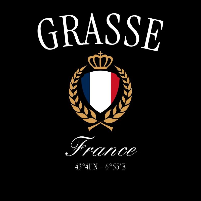 Grasse Frankreich Wappen Krone – Reise Souvenir