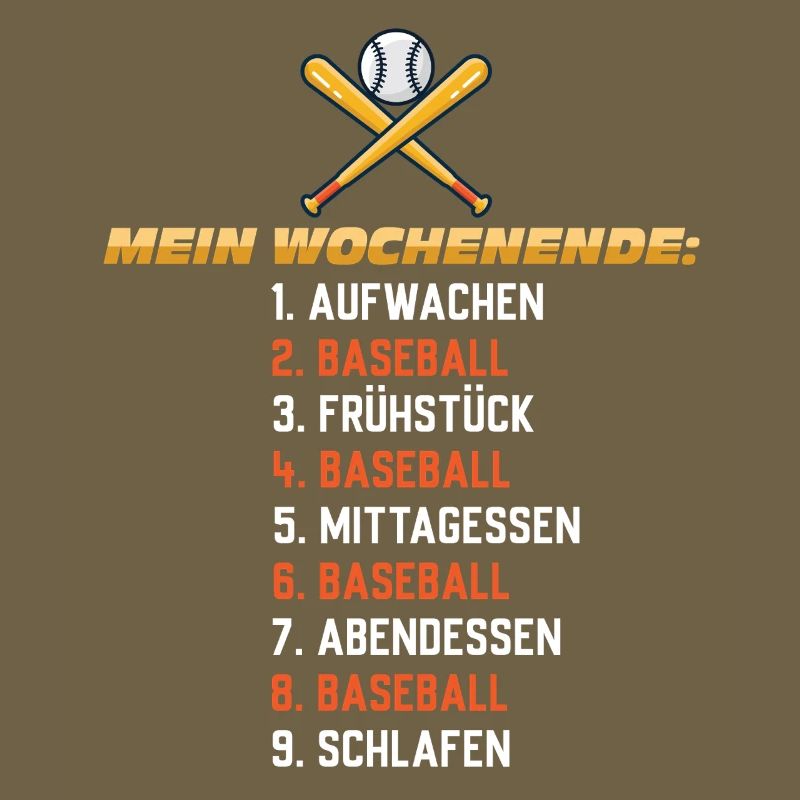 Baseball Wochenende – Mein Plan
