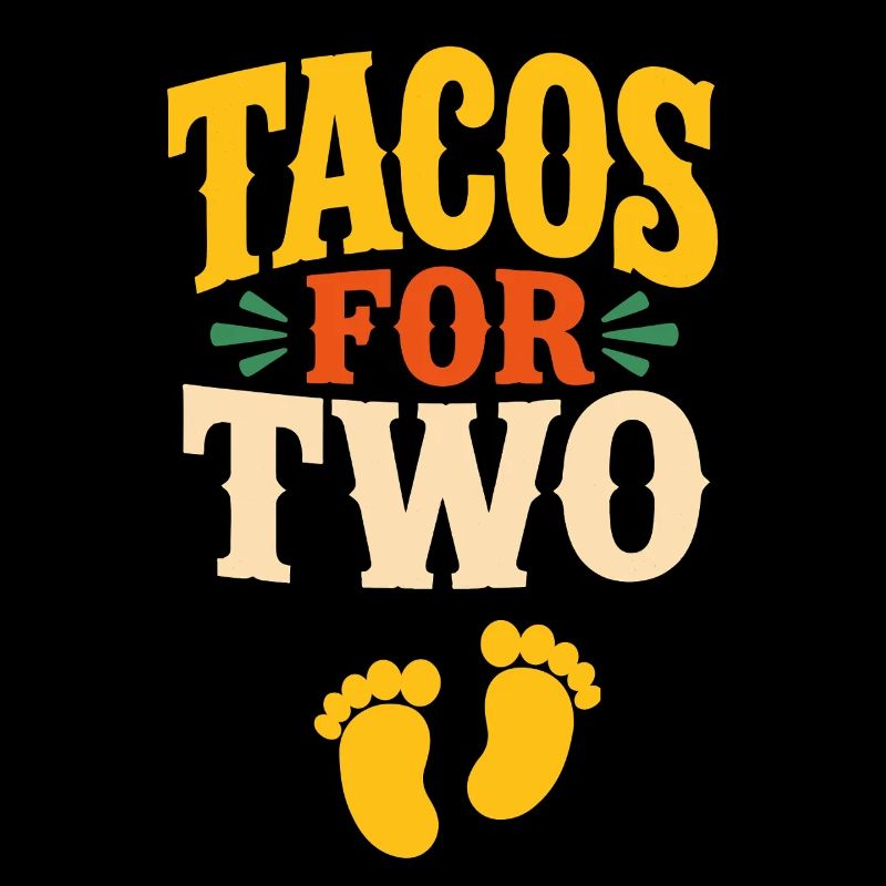 Femme enceinte adore les tacos pour deux (grossesse)