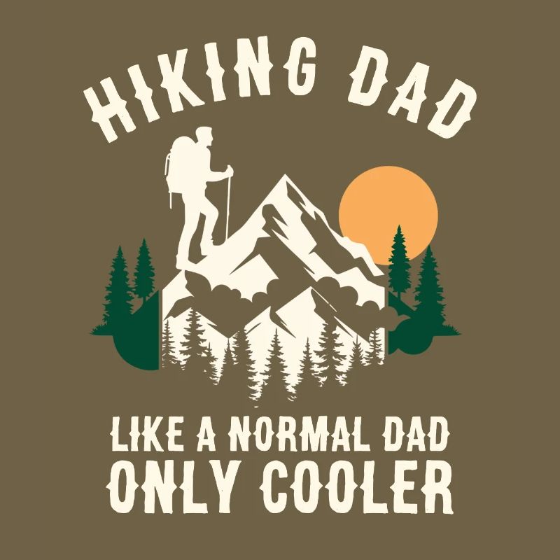 Cooler Wanderpapa