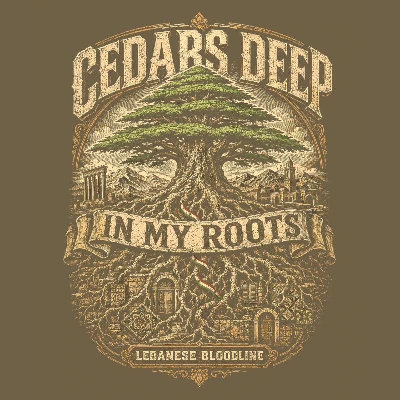 Libanon Libanese Cedars Deep In My Roots