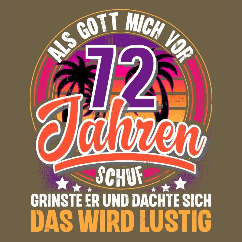 72. Geburtstag Als Gott Mich Schuf Vor