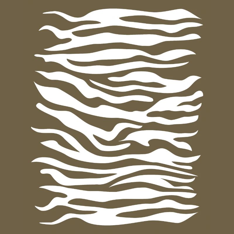 Zebra pattern white
