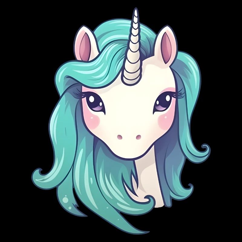 Licorne mignonne | Conception de licorne | Illustration