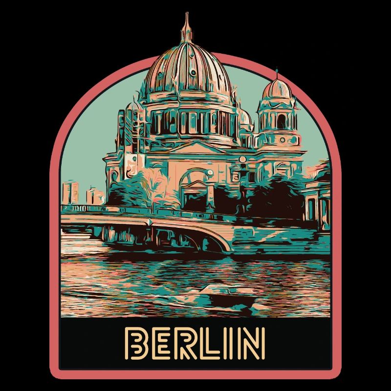 Vue Dôme Cathédrale Berlin et Spree