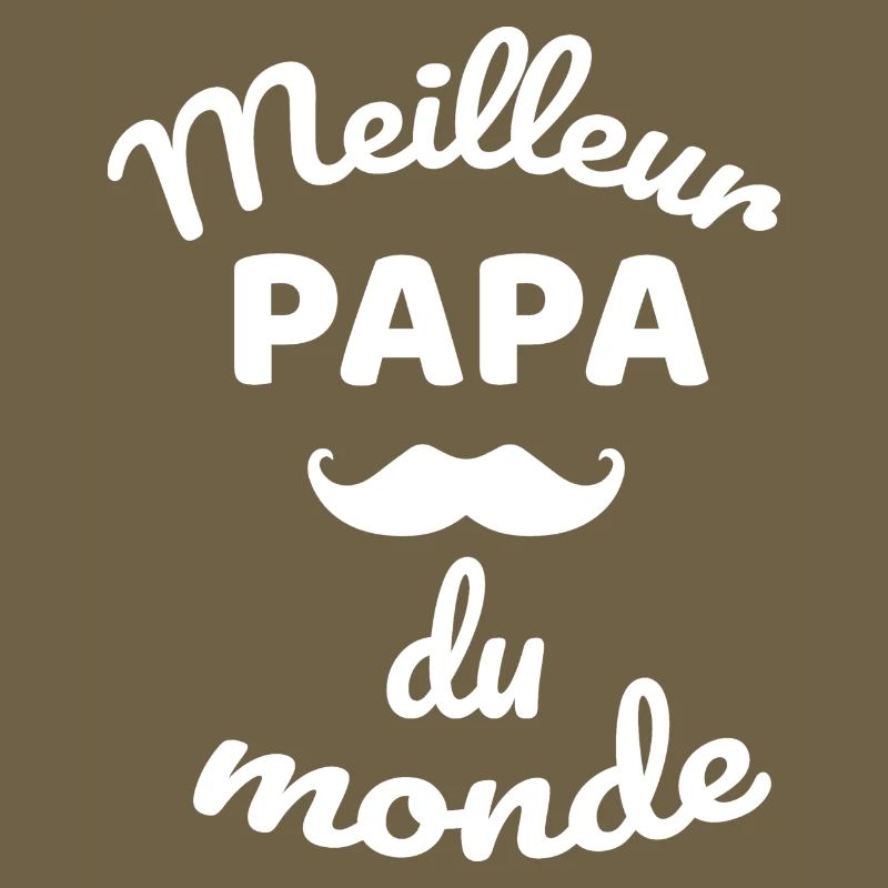 Design Papa Moustache Globale Authentique