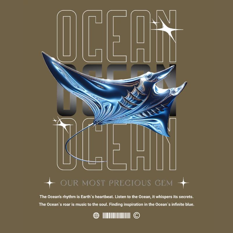 Trésor précieux de la Manta de l’Océan