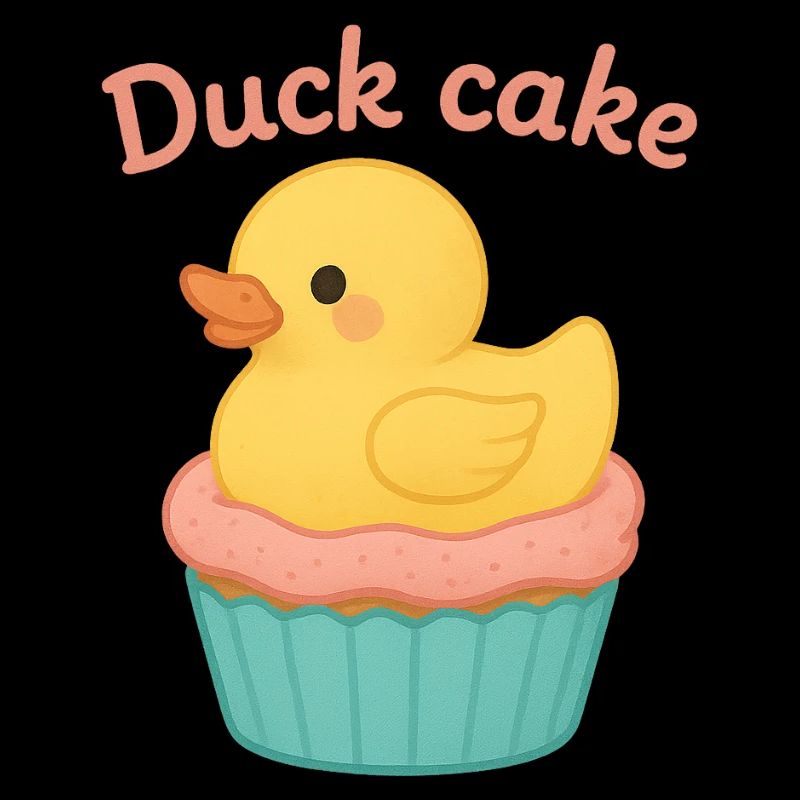 Duck Cake – Süses Entchen auf Cupcake Design mit H