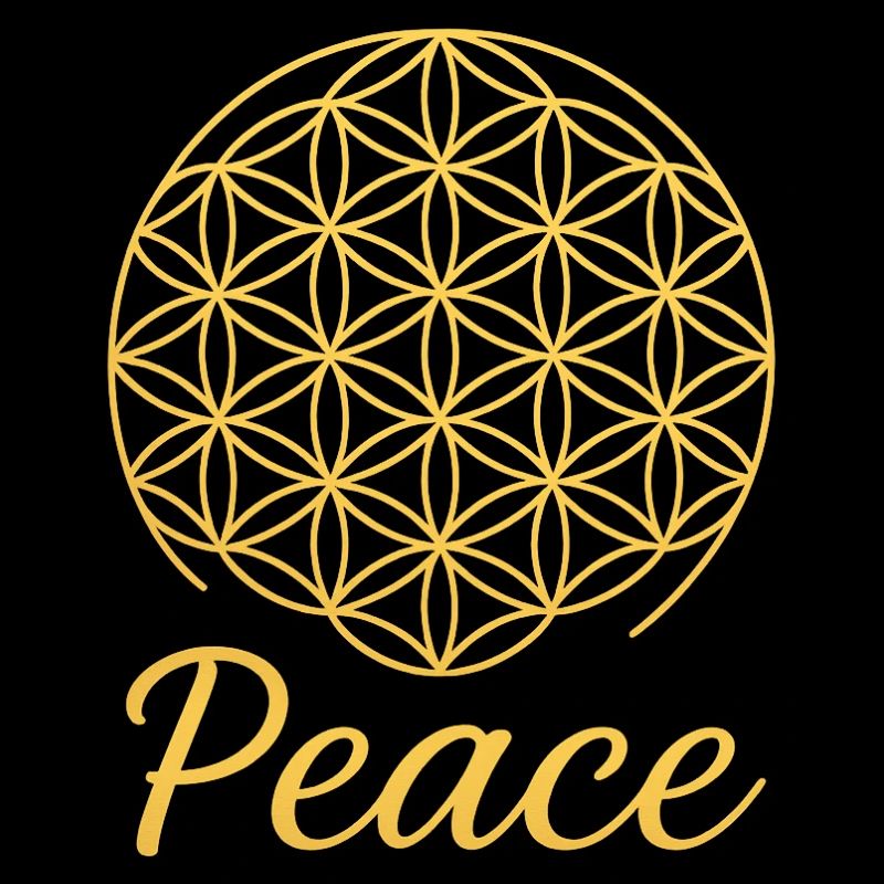 Blume des Lebens - Peace