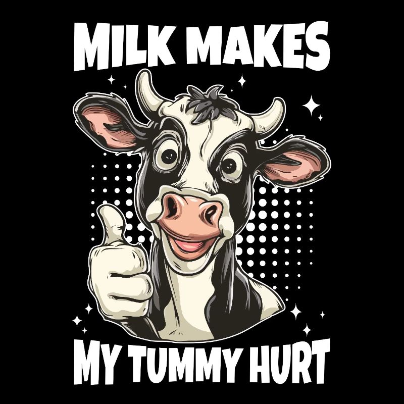 Laktose Intolerant Kuh Spruch