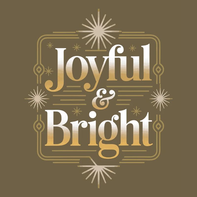 Joyful & Bright Gold Glow
