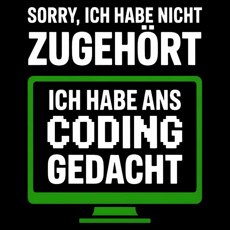 Sorry, Nicht Zugehört Coding Gedacht