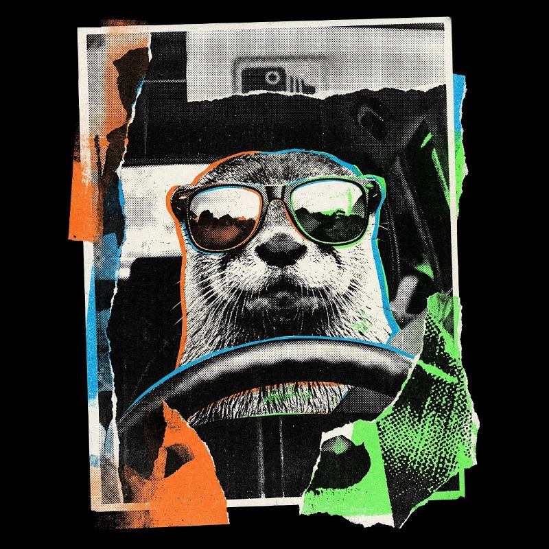 Lustiger Otter