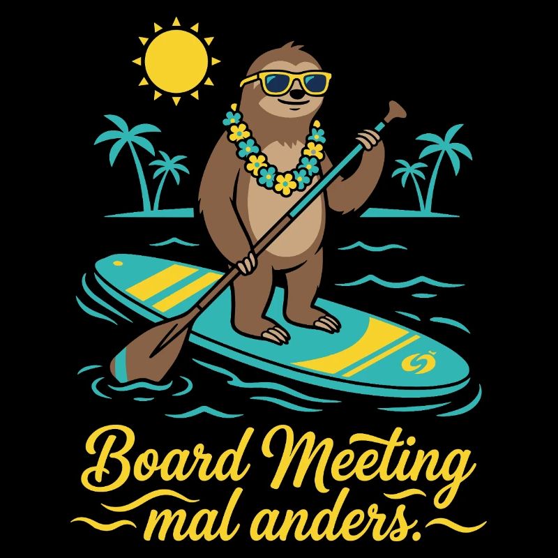 Stand Up Paddling Faultier