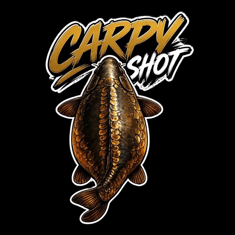Carpyshot Golden Carp – Premium-Angeldesign