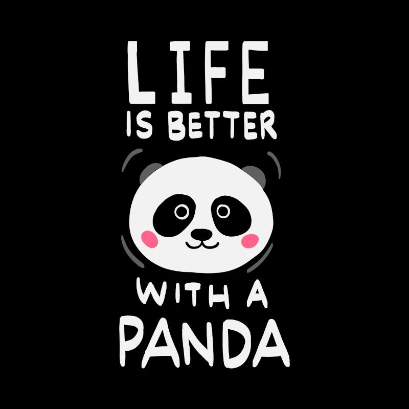 La vie est meilleure avec un panda
