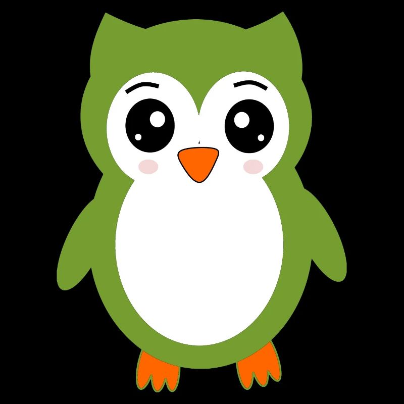 Eule grüne Eule