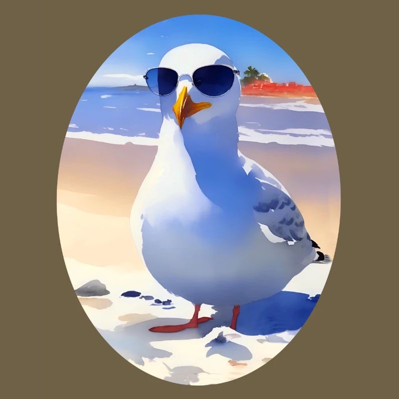 Coole Möwe