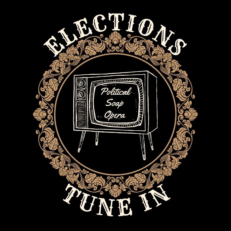 Satire télévisée rétro sur les élections