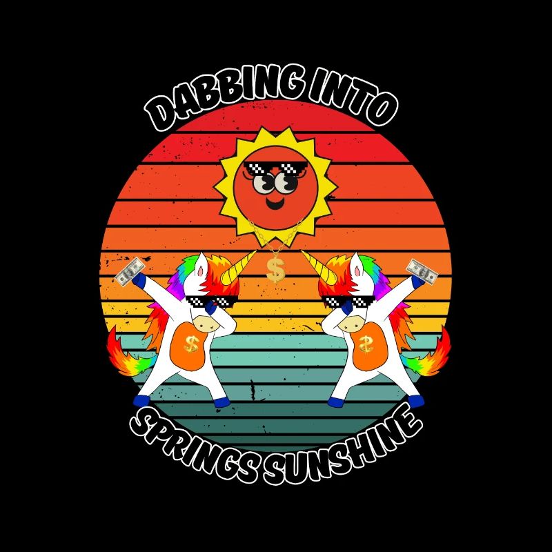 Dabbing into Spring's Sunshine
