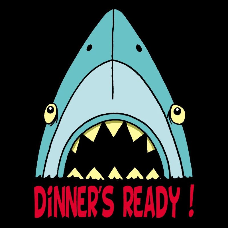 Requin qui a faim