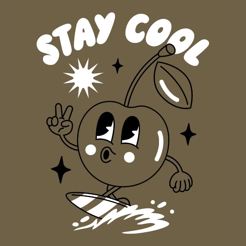 Restez cool Sticker Design