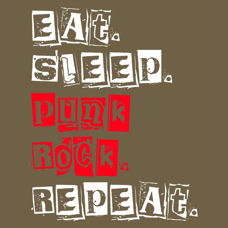 Manger dormir Punk Rock Répéter