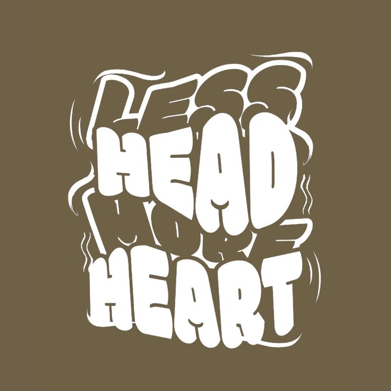 Head Heart Typography