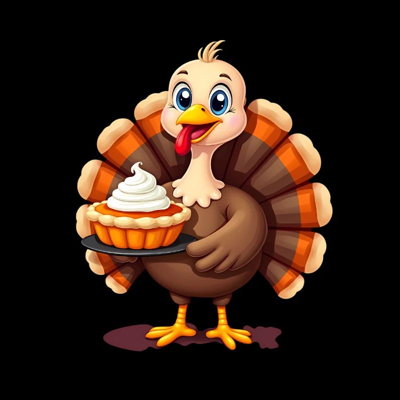 Thanksgiving Drôle Dinde de Thanksgiving