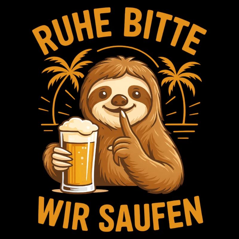 Ruhe Bitte Wir Saufen Sloth